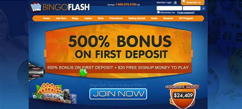 Bingoflash Casino Bonus