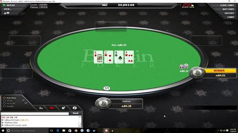 Bitcoin Texas Holdem Poker