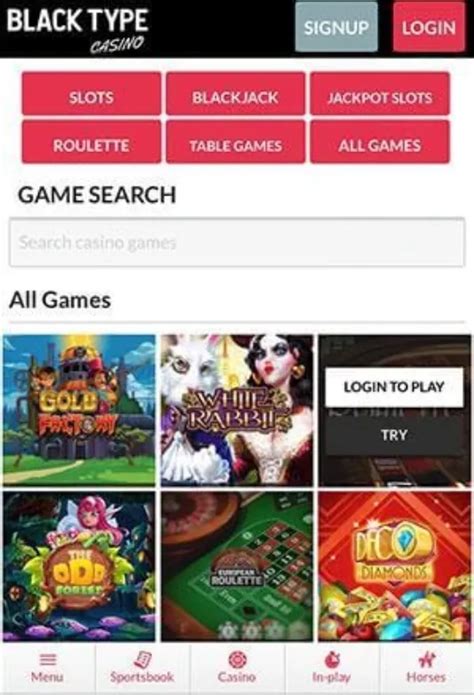 Black Type Casino Apk