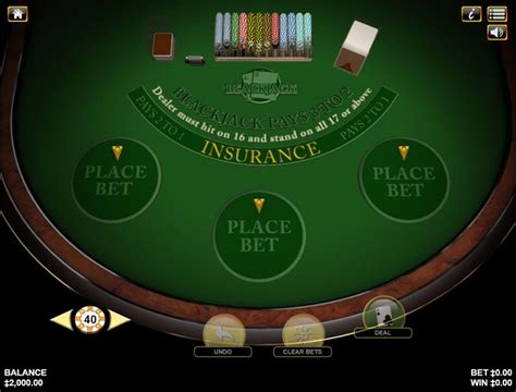 Blackjack 3h Habanero Netbet