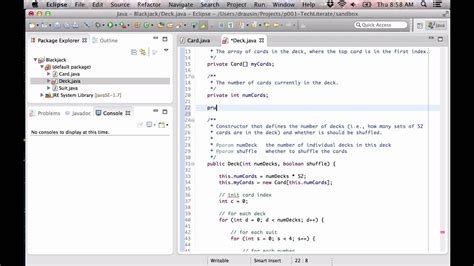 Blackjack Codigo Java Do Eclipse