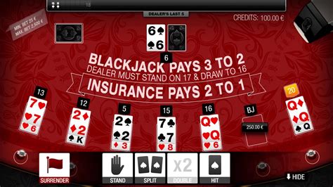 Blackjack Multihand Vip Pokerstars