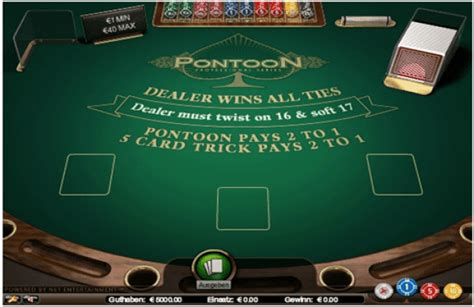 Blackjack O Pontoon Online