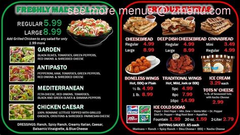 Blackjack Pizza Menu Longmont