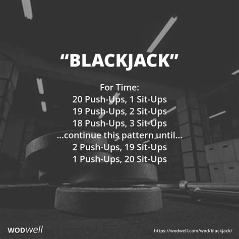 Blackjack Wod Crossfit