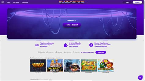 Blockspins Casino Bonus