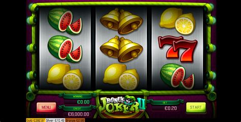 Bonus Joker Ii Slot - Play Online