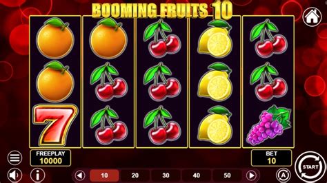 Booming Fruits 10 Sportingbet