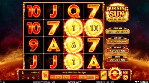 Burning Sun Slot Gratis