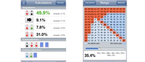 Calculadora De Probabilidades De Poker Do Iphone