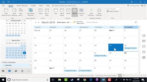 Calendario Do Outlook Slots De Tempo