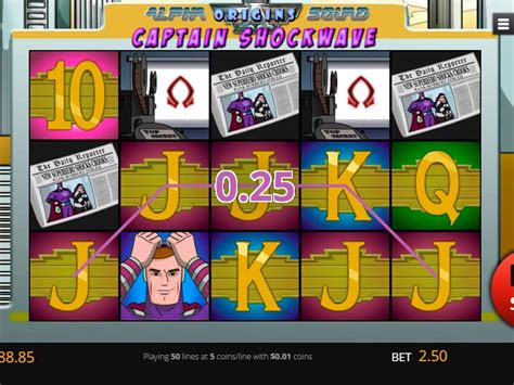 Captain Shockwave Slot Gratis