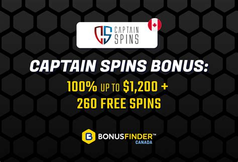 Captain Spins Casino Bonus