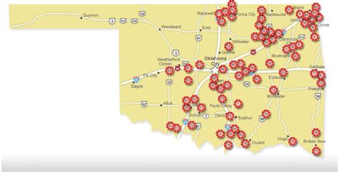 Casino Em Oklahoma Mapa