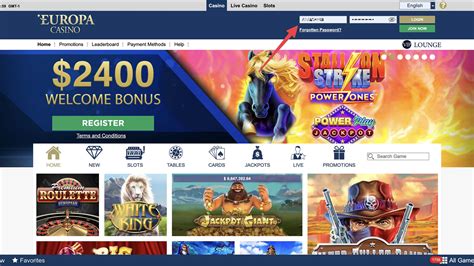 Casino Europa Login