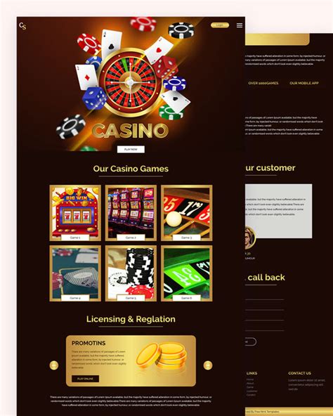 Casino Html Tema