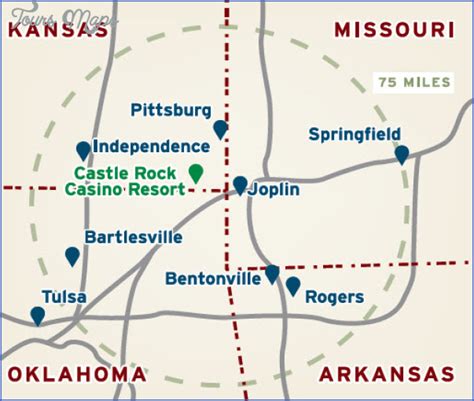 Casino Kansas Mapa