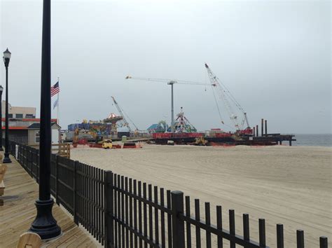 Casino Pier Seaside Heights Furacao Sandy