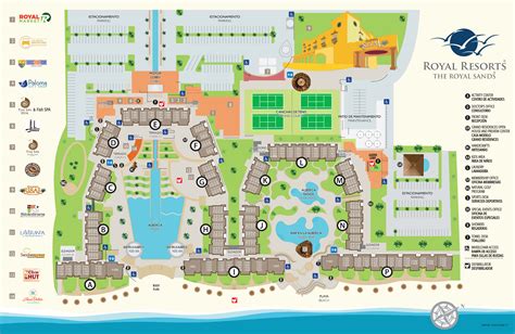 Casino Sands Resort Mapa