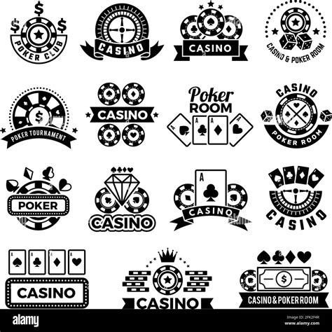 Casino Simbolos De Tipo De Letra