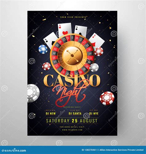 Casino Tema Convite