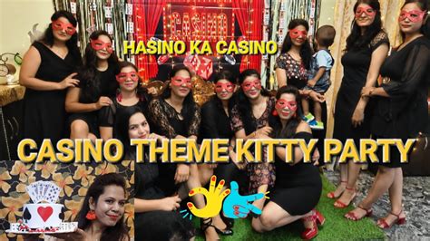 Casino Tema Kitty Party