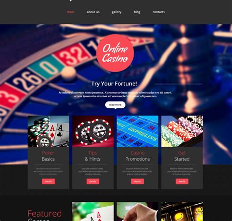 Casino Web Templates Gratis
