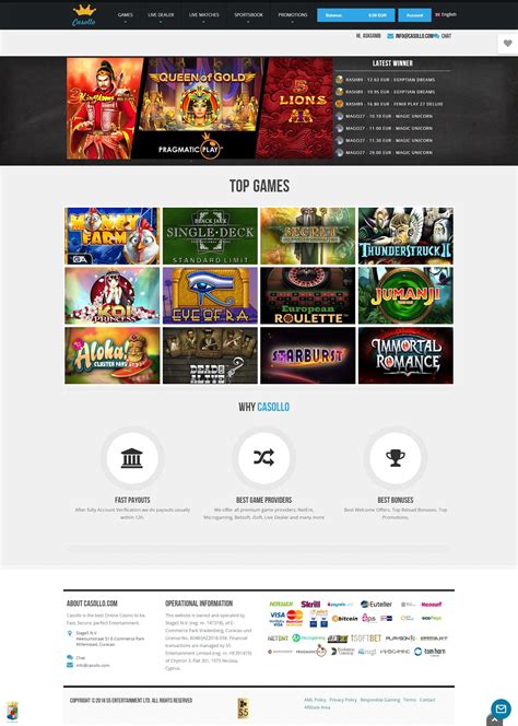 Casollo Casino Online