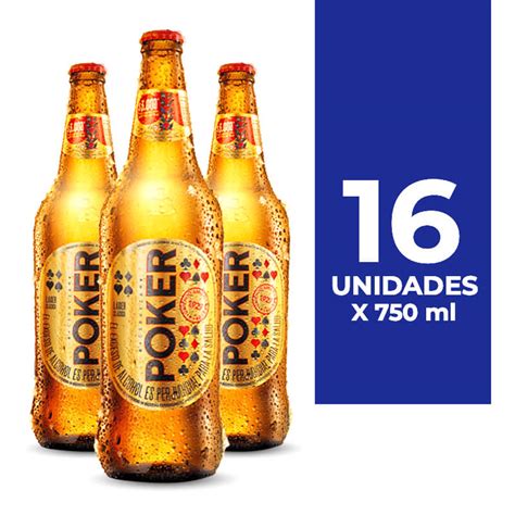 Cerveza Poker 750 Ml