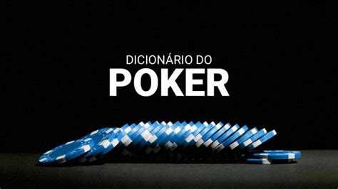 Cg Dicionario De Poker