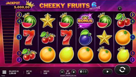 Cheeky Fruits 6 Deluxe Slot - Play Online