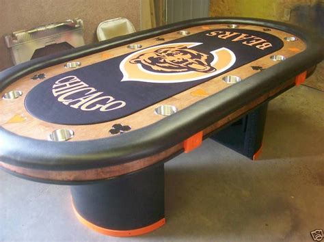 Chicago Bears Mesa De Poker