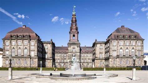 Christiansborg Slot I 1700 Tallet