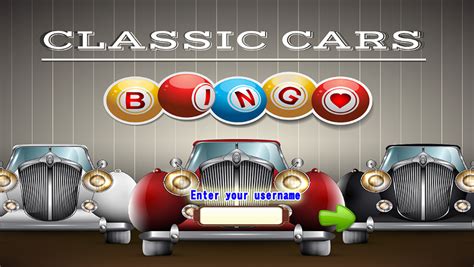 Classic Cars Bingo Pokerstars