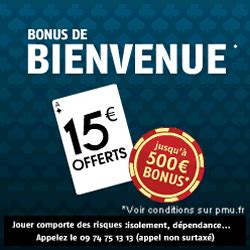 Codigo De Bonus De Poker Pmu Fr