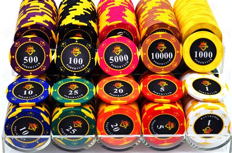 Colecionaveis Casino Poker Chips