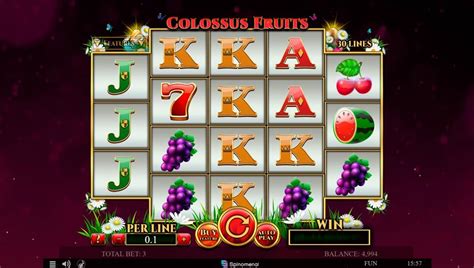 Colossus Fruits Easter Edition Pokerstars