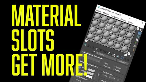 Condensar O Material Editor De Slots