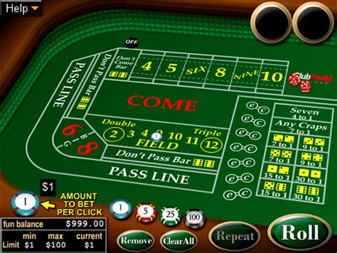 Craps Online Ipad