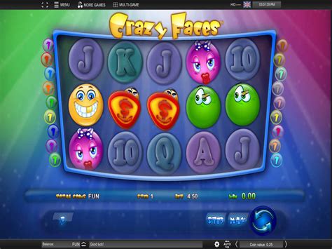 Crazy Faces Slot Gratis