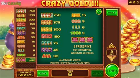 Crazy Gold Iii 3x3 Pokerstars