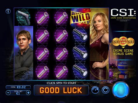 Csi Crime Scene Investigation Slot - Play Online