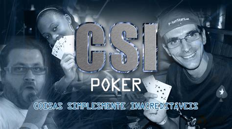 Csi Poker Definicao