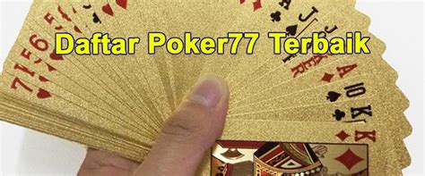 Daftar Asia Poker77 Aposta