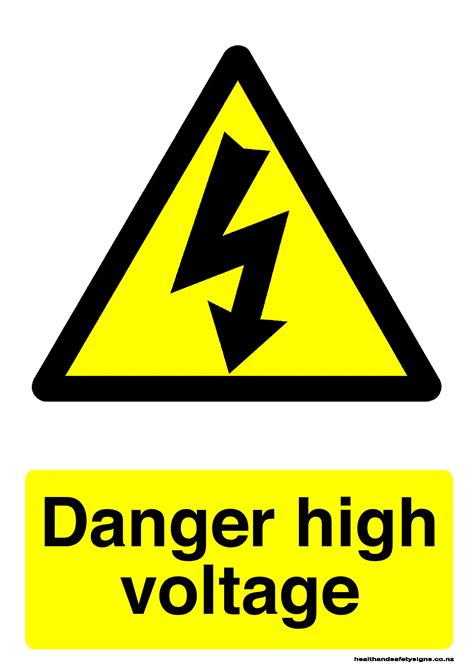 Danger High Voltage Brabet