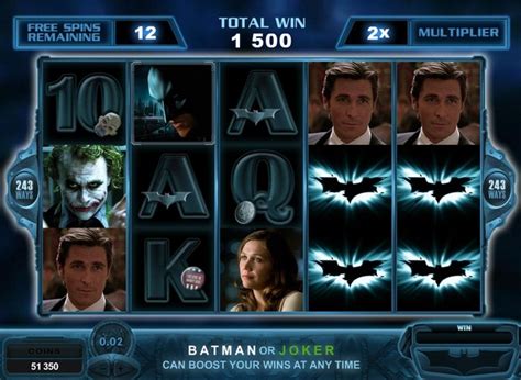 Dark Knight Rises Slot De Revisao