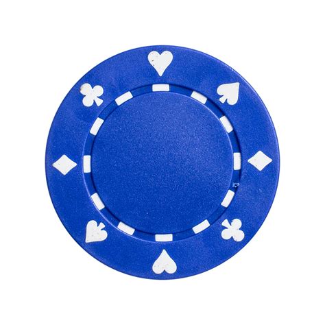 De Plastico Azul Fichas De Poker