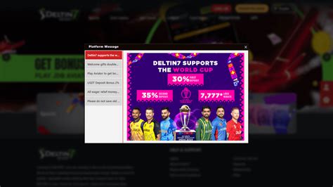 Deltin7 Sport Casino Bonus