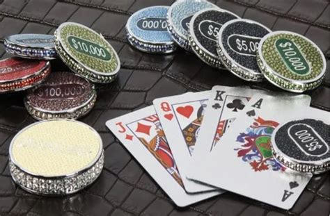 Diamante Negro De Fichas De Poker Revisao