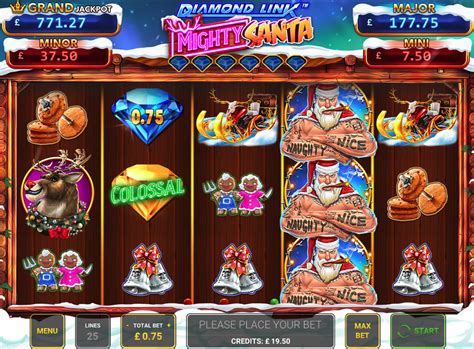 Diamond Link Mighty Santa Novibet